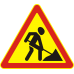 Знак 1.25 Дорожные работы