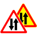 Знак 1.21 Двустороннее движение