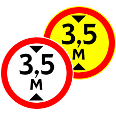 Знак 3.13 Ограничение высоты