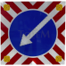 Знак дорожный светодиодный 4.2.1/4.2.2 импульсный, 4 стробоскопа