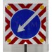 Знак дорожный светодиодный 4.2.1/4.2.2 импульсный, 4 стробоскопа